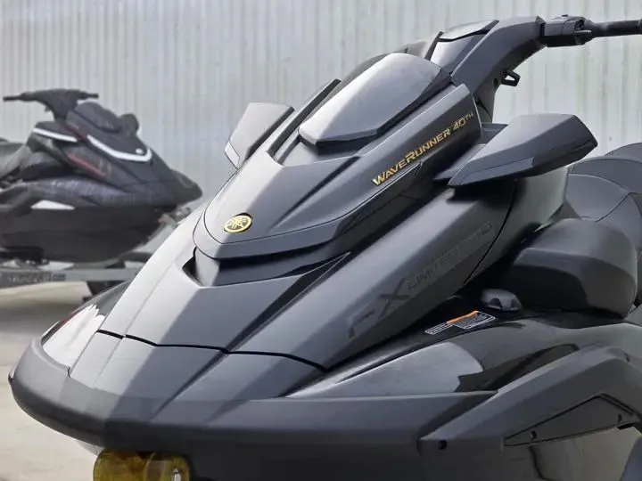 Slide: The Image of 2026 Yamaha WaveRunner FX Limited SVHO close-up view. - 3