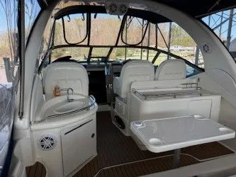 Slide: The Image of Interior of a 2005 Sea Ray 340 Sundancer yacht. - 2