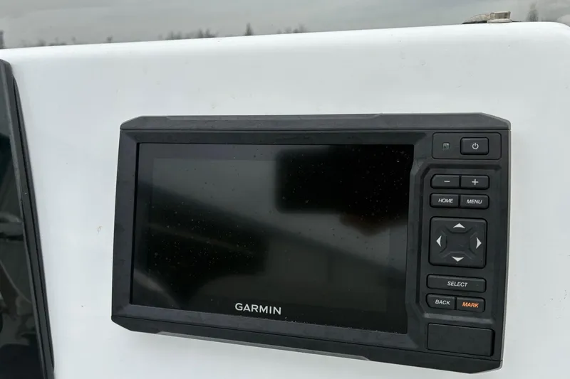 Slide: The Image of Garmin display on 2020 Sportsman Tournament 214 SBX Bay Boat dashboard. - 13