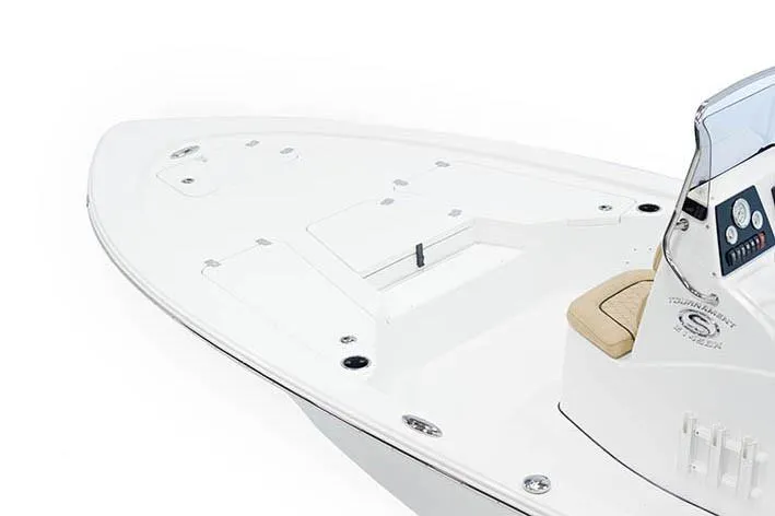 Slide: The Image of Manufacturer Provided Image: 2020 Sportsman Tournament 214 SBX Bay Boat bow and console detail. - 15