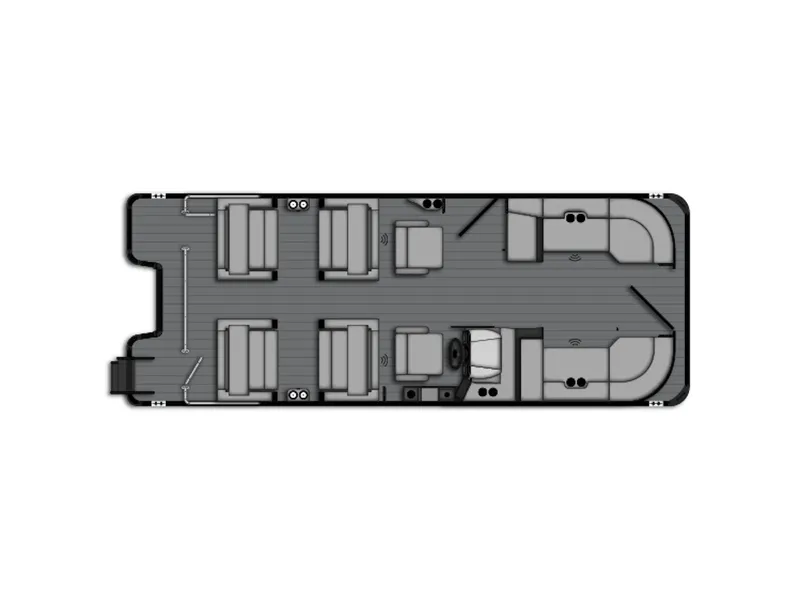 Slide: The Image of Bentley Pontoons LEGACY 220 QSB 2026 - 6