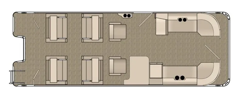 Slide: The Image of Bentley Pontoons Legacy 240 QSB 2026 - 1