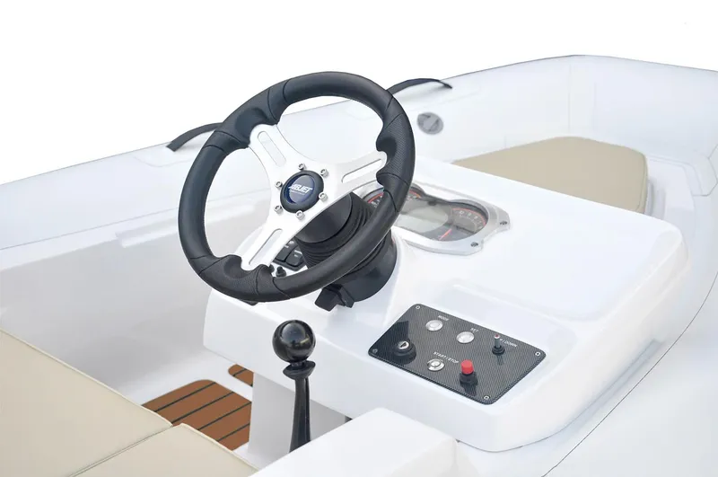 Slide: The Image of Manufacturer Provided Image: Interior view of 2026 AB Inflatables ABJET 350XP boat. - 2