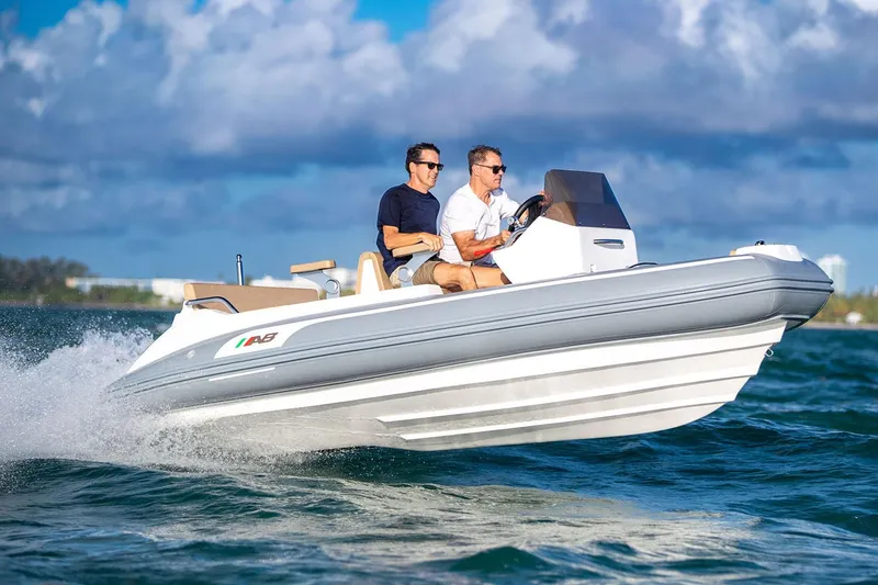 The Image of Manufacturer Provided Image: 2026 AB Inflatables ABJET 450 Diesel on the water. - 0