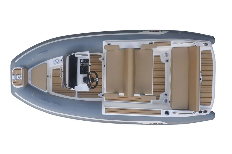 Slide: The Image of Manufacturer Provided Image: Aerial view of AB Inflatables ABJET 450 Diesel 2026. - 5