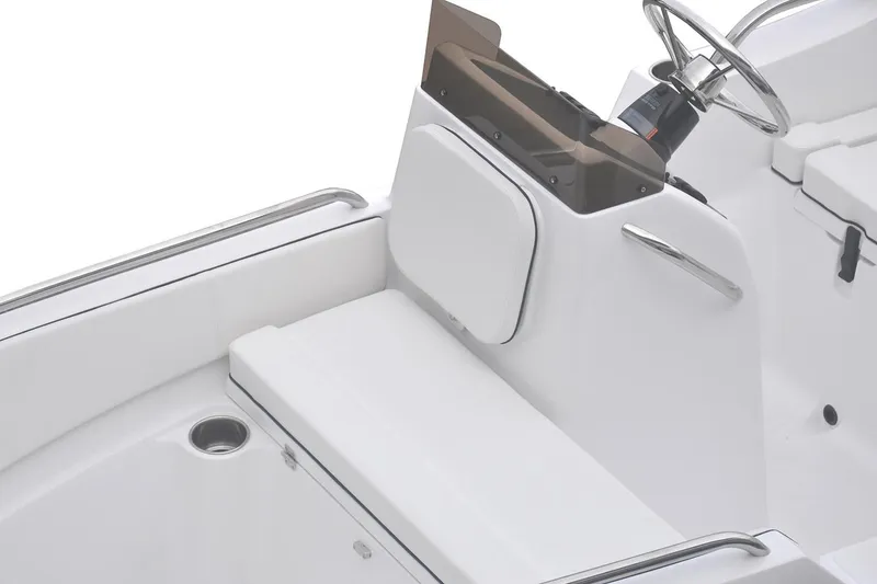 Slide: The Image of Manufacturer Provided Image: Interior view of AB Inflatables Nautilus 14 DLX 2026 boat. - 6