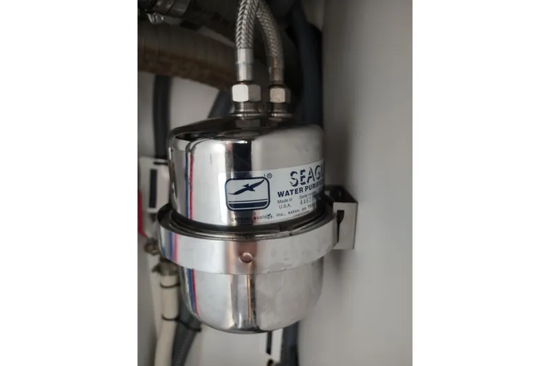 Slide: The Image of Outremer 51 2020 yacht's Seagull water purifier system, stainless steel installation. - 94
