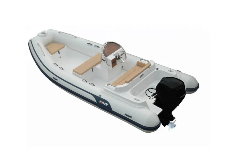 Slide: The Image of Manufacturer Provided Image: 2026 AB Inflatables Oceanus 17 VST inflatable boat with outboard motor. - 11
