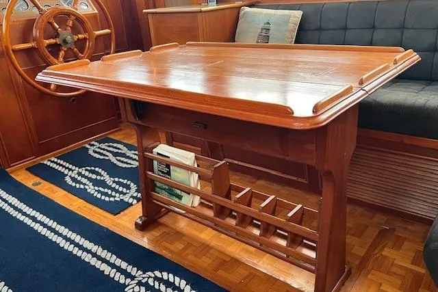 Slide: The Image of Salon Table Fully Open - 45