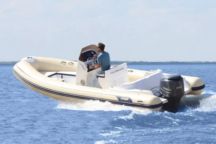 The Image of Manufacturer Provided Image: 2026 AB Inflatables Oceanus 21 VST on the water. - 0