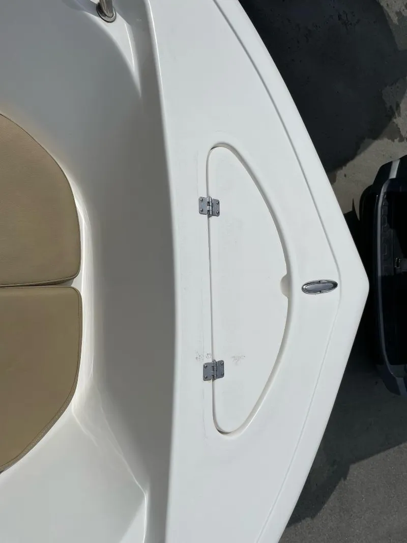 Slide: The Image of 2016 Tidewater 198 Center Console boat deck with storage compartment. - 36