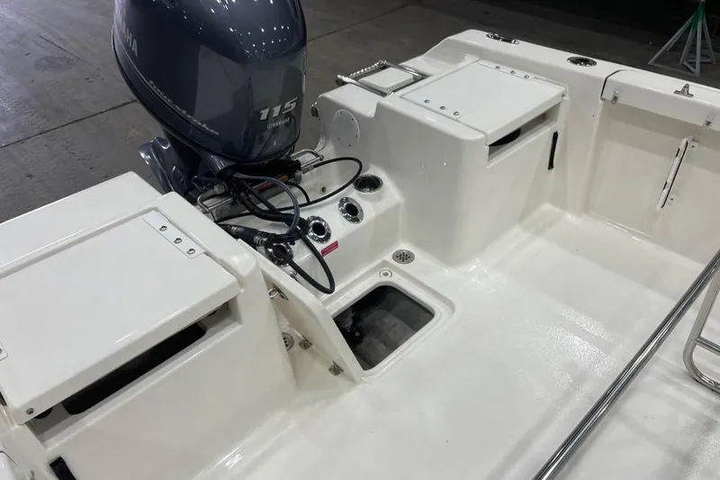 Slide: The Image of Interior view of a 2016 Tidewater 198 CC Adventure boat. - 45