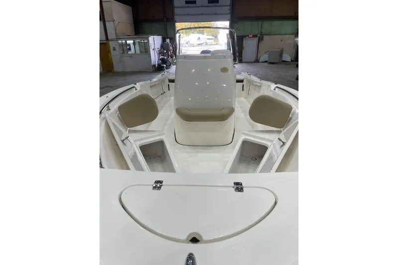 Slide: The Image of Interior view of a 2016 Tidewater 198 CC Adventure boat. - 48