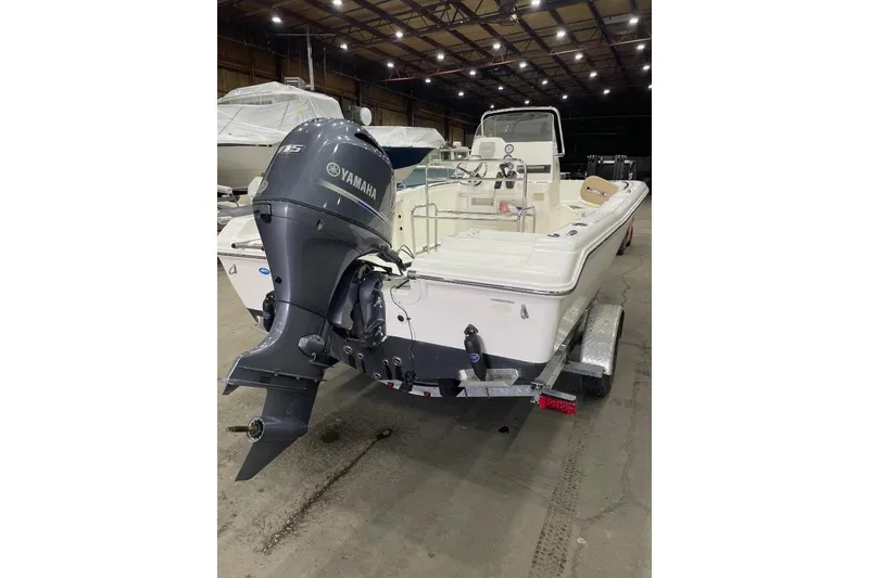 Slide: The Image of 2016 Tidewater 198 CC Adventure boat with Yamaha engine. - 6