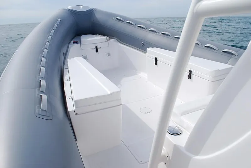 Slide: The Image of Manufacturer Provided Image: Interior view of AB Inflatables Oceanus 28 VST boat, year 2026. - 4