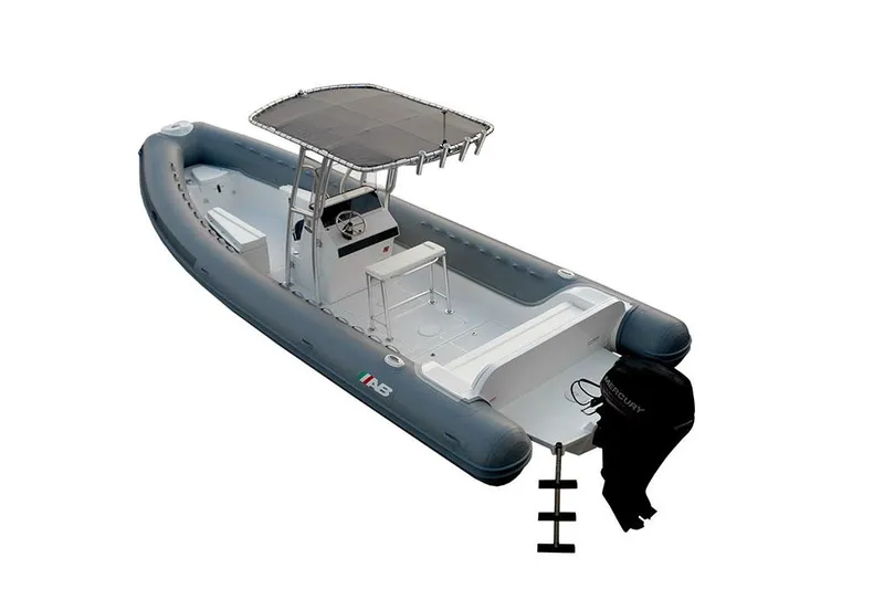 Slide: The Image of Manufacturer Provided Image: AB Inflatables Oceanus 28 VST 2026 inflatable boat with sunshade. - 9