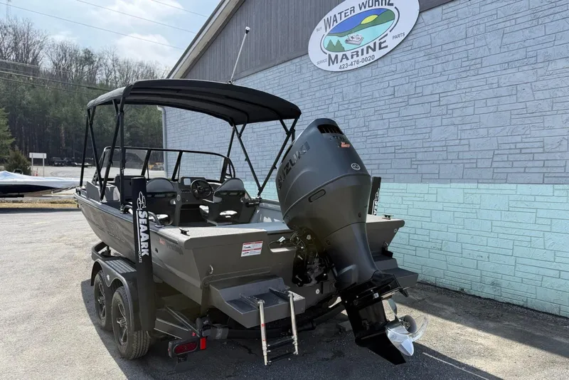 Slide: The Image of 2026 SeaArk Protege 200 boat with Suzuki outboard motor at Water World Marine. - 5