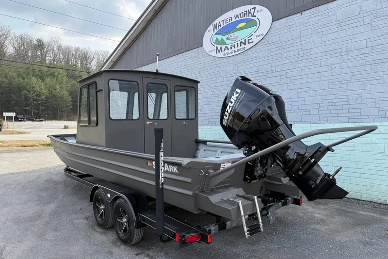 Slide: The Image of 2026 SeaArk 2472 CUB boat with Suzuki outboard motor at Water Workz Marine. - 4