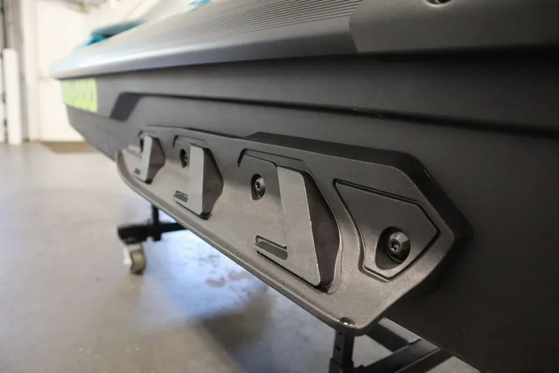 Slide: The Image of 2026 Sea-Doo GTI SE 130 close-up, showcasing sleek design and detailing. - 23