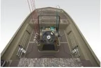 Slide: The Image of Top view of 2026 Tracker Grizzly 2072 CC boat, showcasing layout and features. - 6