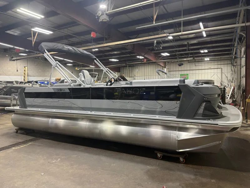 Slide: The Image of Tahoe GEOfish 2385 Rear Fish Tritoon & Honda 4-Stroke EFI 2026 - 46