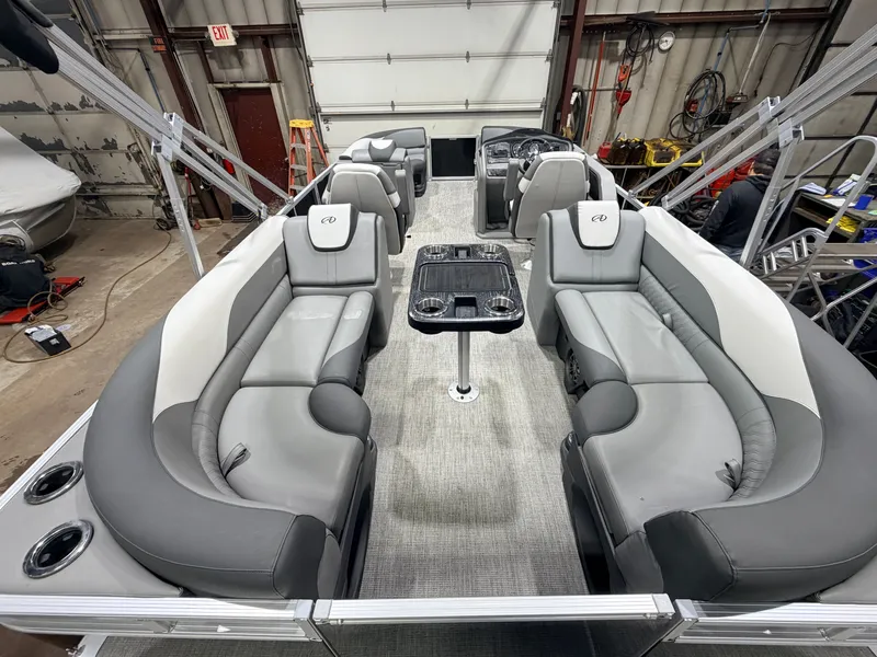 Slide: The Image of Avalon LSZ 2385 Quad Lounge Pontoon & 115HP Yamaha -$35,995 2023 - 8