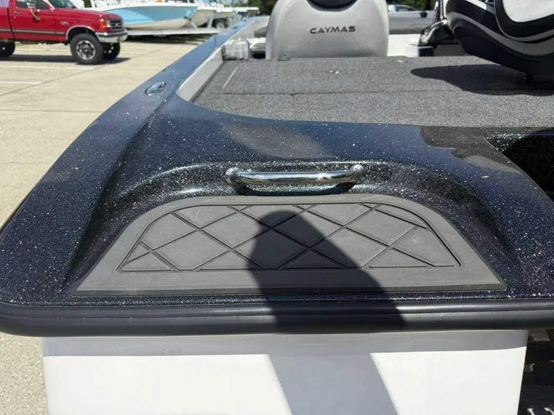 Slide: The Image of 2025 Caymas Bass CX 20 Pro boat deck with non-slip surface. - 11