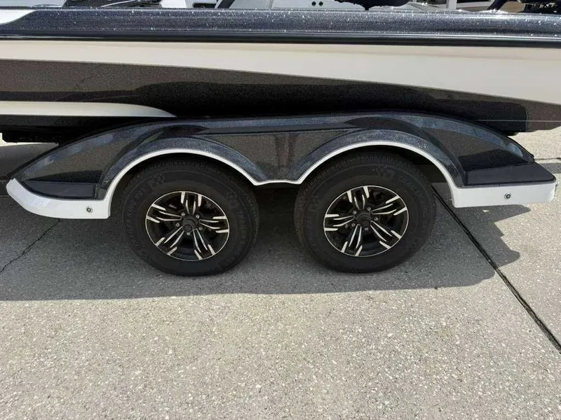 Slide: The Image of 2025 Caymas Bass CX 20 Pro trailer with dual axles. - 15
