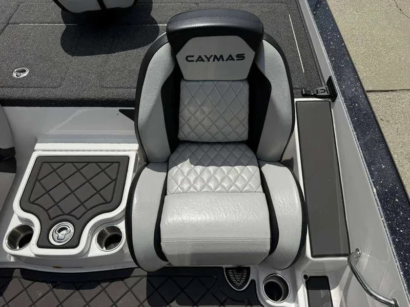 Slide: The Image of Luxurious seat in Caymas Bass CX 20 Pro boat, 2025 model. - 22