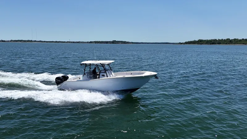The Image of 2022 Sea Fox 328 Commander boat cruising on open water. - 0