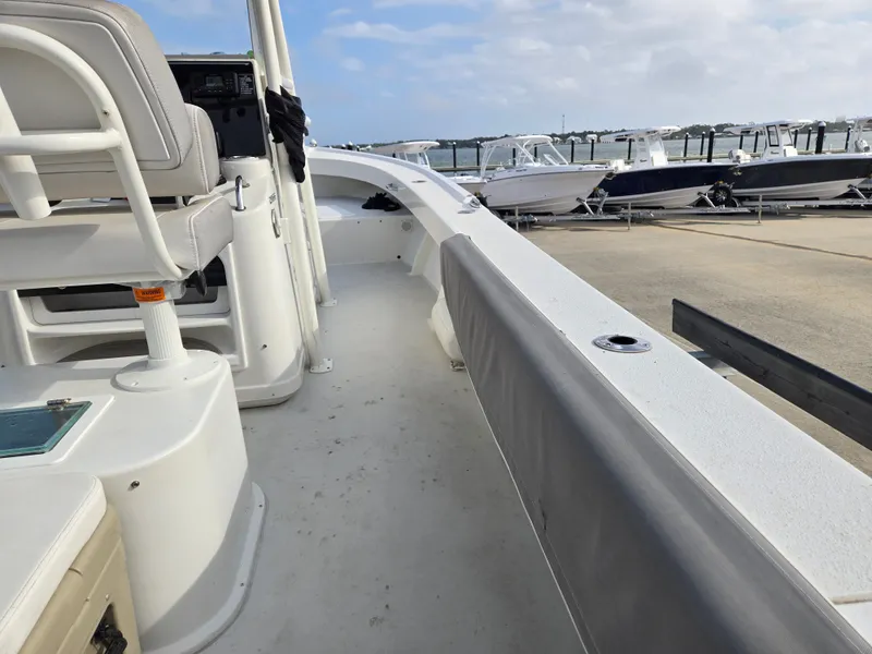 Slide: The Image of Interior view of a Parker 2500 Special Edition boat, 2021 model. - 9