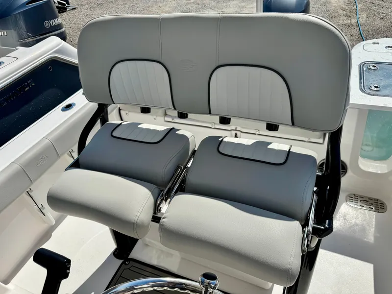 Slide: The Image of Seating on a 2021 Sea Fox 228 Commander boat. - 12