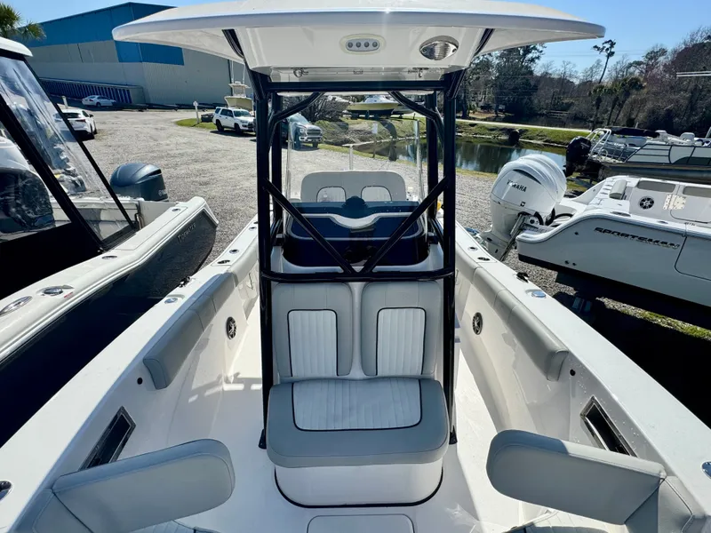 Slide: The Image of Interior view of a 2021 Sea Fox 228 Commander boat. - 3