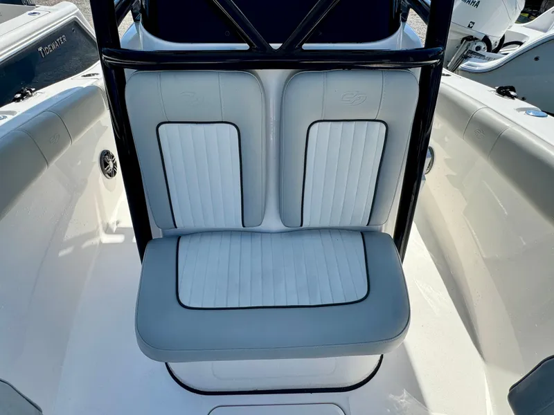 Slide: The Image of Seating area of Sea Fox 228 Commander boat, year 2021. - 5