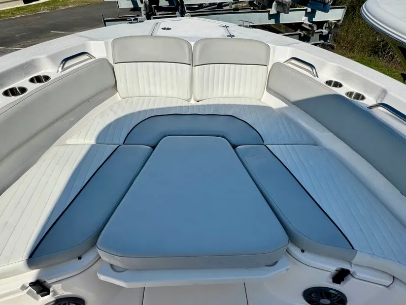 Slide: The Image of Interior view of 2021 Sea Fox 228 Commander boat. - 9