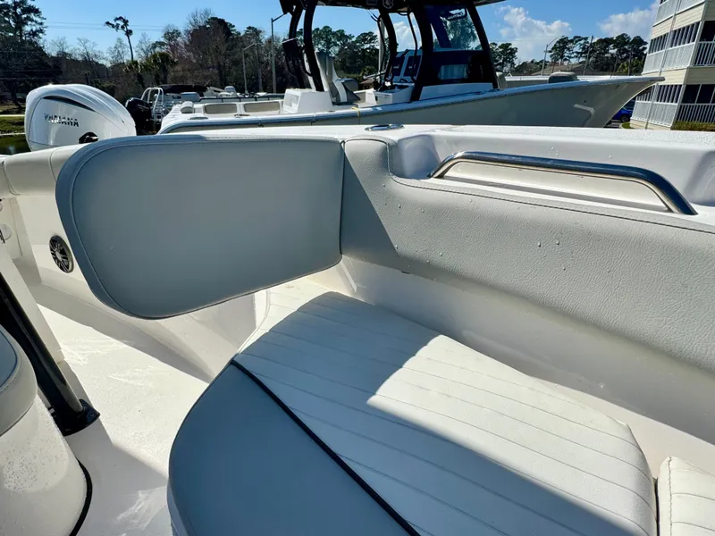 Slide: The Image of Interior view of a 2021 Sea Fox 228 Commander boat. - 6