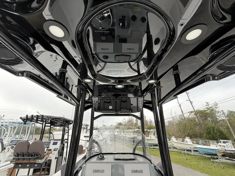 Slide: The Image of Interior view of Sea Pro 250 Bay TABS-350HP boat, year 2026. - 11