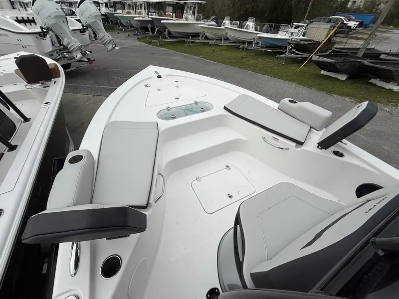 Slide: The Image of Interior view of Sea Pro 250 Bay TABS-350HP boat, year 2026. - 5
