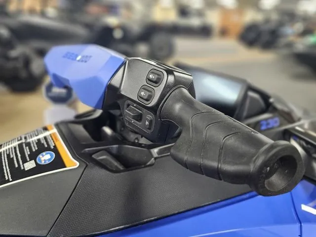 Slide: The Image of Close-up of the handlebar on a 2026 Sea-Doo Wake jet ski. - 16