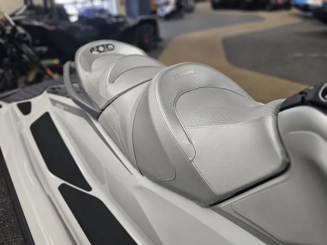 Slide: The Image of 2026 Sea-Doo GTX jet ski with gray seat design. - 12
