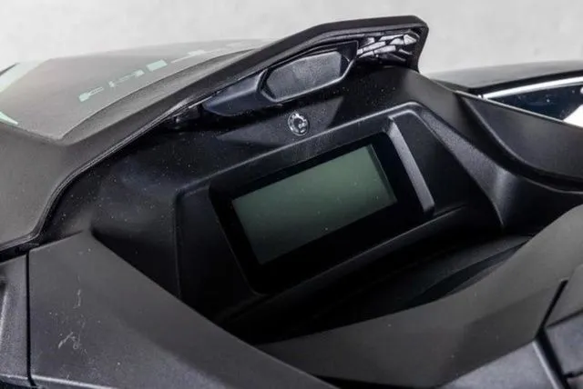 Slide: The Image of Dashboard of 2026 Sea-Doo GTI SE 130 with digital display. - 8