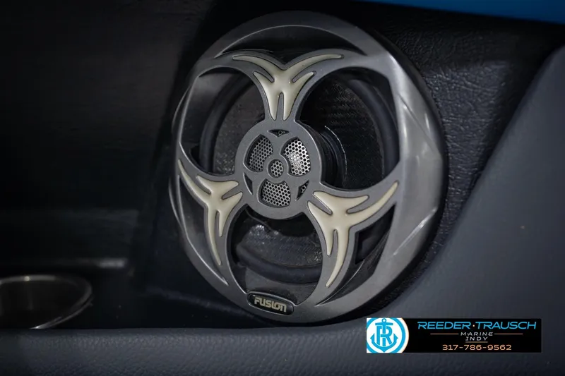 Slide: The Image of Speaker detail in 2015 Regal 2000 ESX Bowrider boat interior. - 43