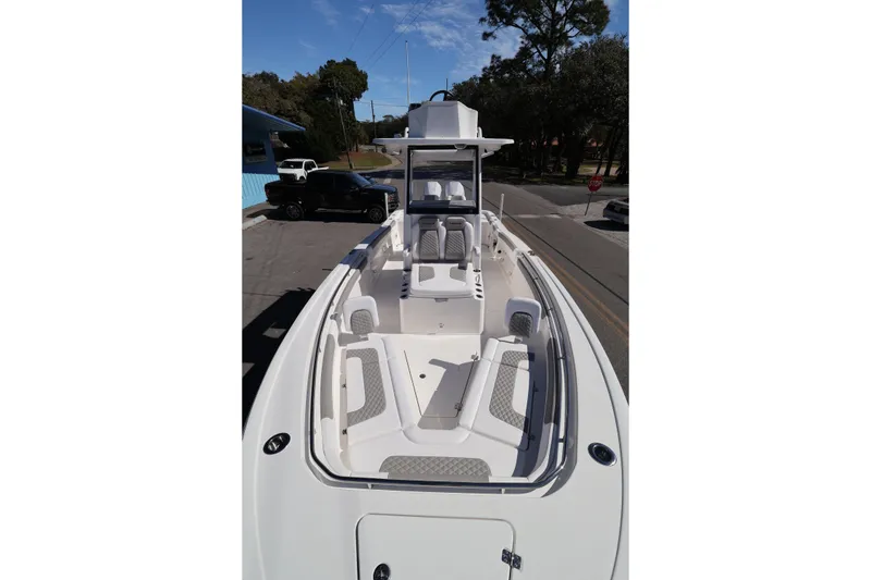 Slide: The Image of 2026 Caymas 291 boat with spacious seating and modern design. - 20