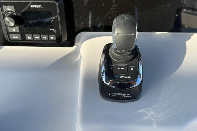 Slide: The Image of Control panel of 2026 Sea Pro 292 DLX boat with Optimus 360 joystick. - 25