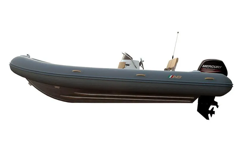 Slide: The Image of Manufacturer Provided Image: 2026 AB Inflatables Alumina 18 ALX inflatable boat side view - 4