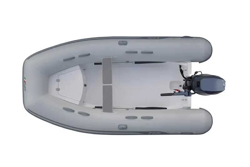 Slide: The Image of Manufacturer Provided Image: AB Inflatables Navigo 10 VS 2026 inflatable boat, top view. - 6