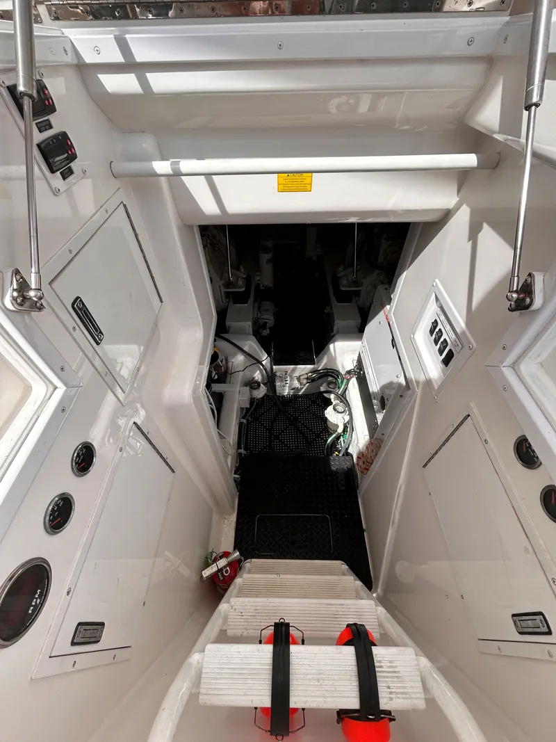 Slide: The Image of Interior of a 2014 Viking ENC FB boat. - 12