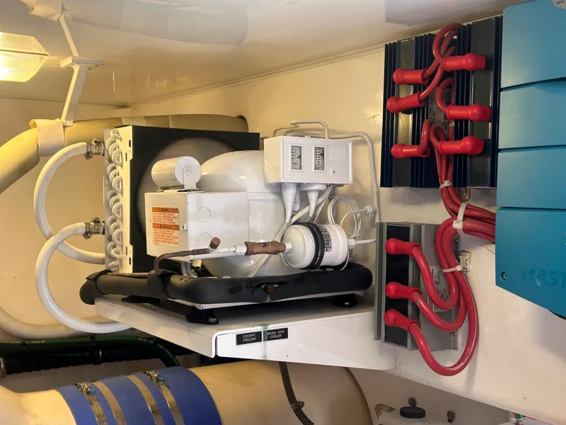 Slide: The Image of Viking ENC FB 2014 cooling system in an engine room. - 19