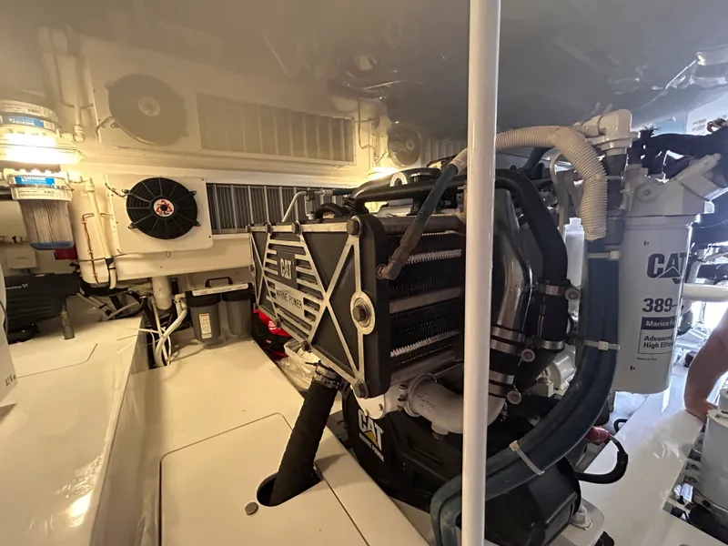 Slide: The Image of Viking ENC FB 2014 engine room with CAT engine. - 26