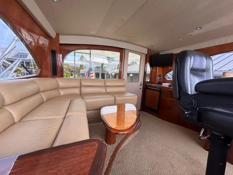 Slide: The Image of Luxurious interior of a 2014 Viking ENC FB yacht. - 44